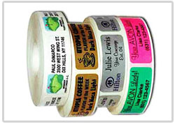 Labels in Roll Form